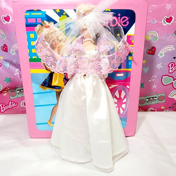 Kid Kore My Wedding Day Kelsey Jodi & Timmy Set Barbie Clone Bride Vintage 1990s - Picture 8 of 10
